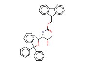 FMOC-L-<span class='lighter'>THR</span>(<span class='lighter'>TRT</span>)-4-METHYLBENZHYDRYL RESIN