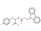 <span class='lighter'>Fmoc-Phe</span>(4-F)-Wang resin