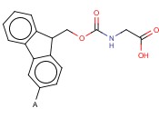 Fmoc-<span class='lighter'>甘氨酸</span>聚合物王树脂