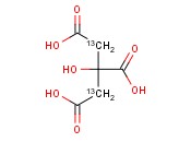 <span class='lighter'>柠檬酸</span>-2,4-13C2