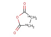<span class='lighter'>SUCCINIC</span> ANHYDRIDE [2,3-14C]