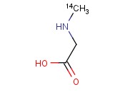 <span class='lighter'>SARCOSINE</span> [N-METHYL 14C]