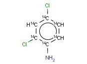 2,4-二<span class='lighter'>氯苯</span>胺-ul-14C