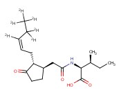 N-[D6-(+/-)-JASMONYL]-(L)-<span class='lighter'>LEUCINE</span>