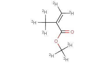 甲基丙烯<span class='lighter'>酸</span><span class='lighter'>甲</span><span class='lighter'>酯</span>-d8