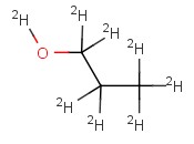 1-<span class='lighter'>丙醇</span>-d8