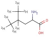 DL-<span class='lighter'>LEUCINE</span>-D7 (ISO-PROPYL-D7)