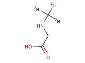 N-甲基-d3-<span class='lighter'>甘氨酸</span>