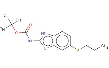 <span class='lighter'>ALBENDAZOLE</span>-(METHYL-D3)
