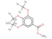 3,4,5-三<span class='lighter'>甲</span>氧基<span class='lighter'>苯甲酸</span><span class='lighter'>甲</span><span class='lighter'>酯</span>-D9氘代内标