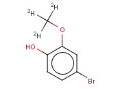 2-(METHOXY-D3)-4-<span class='lighter'>BROMOPHENOL</span>