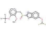5-<span class='lighter'>二</span>氟甲氧基-2-[(3,4-<span class='lighter'>二</span>甲氧基-2-吡啶基)甲基]<span class='lighter'>巯基</span>-1H-苯骈咪唑; 泮托拉唑