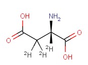 <span class='lighter'>L-</span><span class='lighter'>天冬氨酸</span>-2,3,3-d3