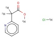 2-<span class='lighter'>吡啶</span>乙<span class='lighter'>酸盐酸盐</span>-D2氘代内标