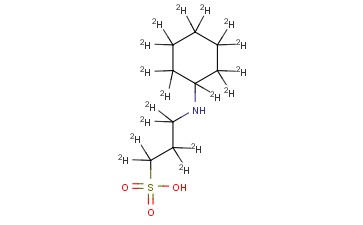 3-(环己<span class='lighter'>胺</span>)-1-<span class='lighter'>丙</span>磺酸-D17氘代内标