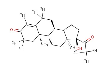 <span class='lighter'>17ALPHA-HYDROXYPROGESTERONE-2,2,4,6,6,21,21,21-D8</span>