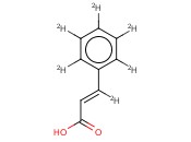 反-<span class='lighter'>肉桂酸</span>-β,2,3,4,5,6-d6