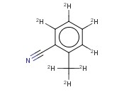 邻甲基<span class='lighter'>苯</span><span class='lighter'>甲</span><span class='lighter'>腈</span>-D7氘代内标