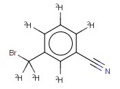 3-氰基苄基<span class='lighter'>溴</span>-D6/α-<span class='lighter'>溴</span>间<span class='lighter'>甲基</span><span class='lighter'>苯</span>甲<span class='lighter'>腈</span>-D6氘代内标