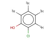 2-<span class='lighter'>氯苯</span>酚-3,4,5,6-d4
