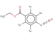 4-<span class='lighter'>乙</span><span class='lighter'>氧</span><span class='lighter'>羰基</span>苯基异氰酸酯-D4氘代内标