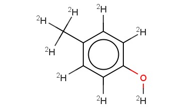 <span class='lighter'>对</span>甲酚-d8