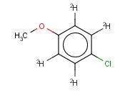 对<span class='lighter'>氯苯甲醚</span>-D4氘代内标