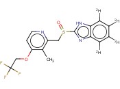 <span class='lighter'>兰</span><span class='lighter'>索</span><span class='lighter'>拉</span><span class='lighter'>唑</span>-D4氘代内标