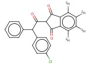 <span class='lighter'>氯</span>鼠<span class='lighter'>酮</span>-D4氘代内标