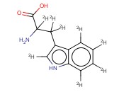 DL-<span class='lighter'>色氨酸</span>-D8氘代内标