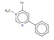 1-METHYL-4-PHENYLPYRIMIDIN-1-IUM <span class='lighter'>D1</span>
