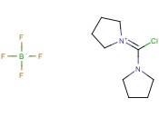 1-(氯-1-<span class='lighter'>吡咯烷</span>基亚甲基)<span class='lighter'>吡咯烷</span>鎓四氟硼酸盐