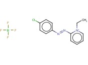 2-((P-CHLOROPHENYL)<span class='lighter'>AZO</span>)-1-ETHYLPYRIDINIUMTETRAFLUOROBORATE