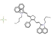 1-丁基-2-(2-[3-[2-(1-丁基-1H-<span class='lighter'>苯</span>并[cd]吲哚-2-亚基)-亚<span class='lighter'>乙基</span>]-2-苯基-环戊-1-烯<span class='lighter'>基</span>]-乙烯<span class='lighter'>基</span>)-<span class='lighter'>苯</span>并[cd]吲哚四氟<span class='lighter'>硼酸</span>盐