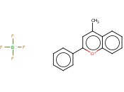 四氟<span class='lighter'>硼酸</span>4-甲基-2-苯基-1-<span class='lighter'>苯</span>并吡喃鎓