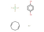 环辛<span class='lighter'>二</span>烯(<span class='lighter'>对苯二酚</span>)铑(I)四氟硼酸盐