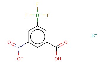 (3-羧基-5-<span class='lighter'>硝基</span>苯基)<span class='lighter'>三</span><span class='lighter'>氟</span>硼酸钾