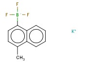 (4-甲基-1-<span class='lighter'>萘</span>)三<span class='lighter'>氟</span>硼酸钾