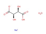 SODIUM HYDROGEN (+)-<span class='lighter'>TARTRATE</span> MONOHYDRATE