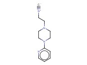 1-(2-异<span class='lighter'>氰</span><span class='lighter'>基</span>-乙基)-4-吡啶-2-<span class='lighter'>基</span>-哌嗪