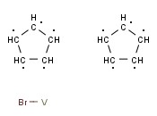 双(环戊<span class='lighter'>二</span>基)<span class='lighter'>溴</span>化钒