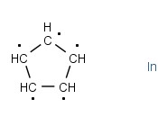 环<span class='lighter'>戊</span>二烯铟(I)