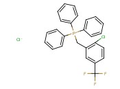 Phosphonium, [[2-<span class='lighter'>Chloro</span>-5-(trifluoromethyl)phenyl]methyl]triphenyl-, <span class='lighter'>chloride</span>