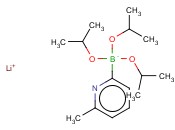 三<span class='lighter'>异</span><span class='lighter'>丙基</span> 2-(6-甲基吡啶)<span class='lighter'>硼酸</span>锂