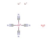 四氰合<span class='lighter'>铂</span>(II)<span class='lighter'>酸</span>锂水合物