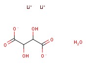 酒石<span class='lighter'>酸</span>锂<span class='lighter'>单</span>水合物