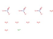 硝酸鋱(III)六<span class='lighter'>水</span>