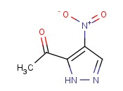 1-(4-Nitro-1H-pyrazol-5-<span class='lighter'>yl</span>)<span class='lighter'>ethanone</span>