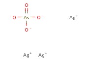 砷<span class='lighter'>酸</span>银