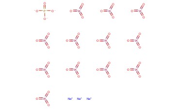 磷钨酸钠,十八<span class='lighter'>水</span>